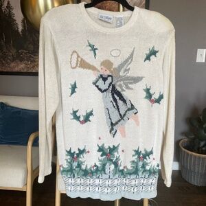 The Villager Liz Claiborne Christmas Sweater